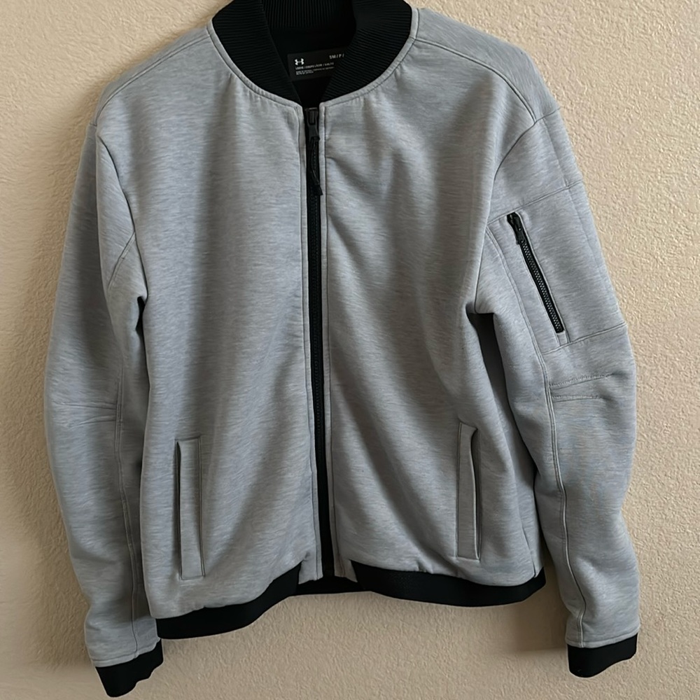 Under armor bomber style jacket